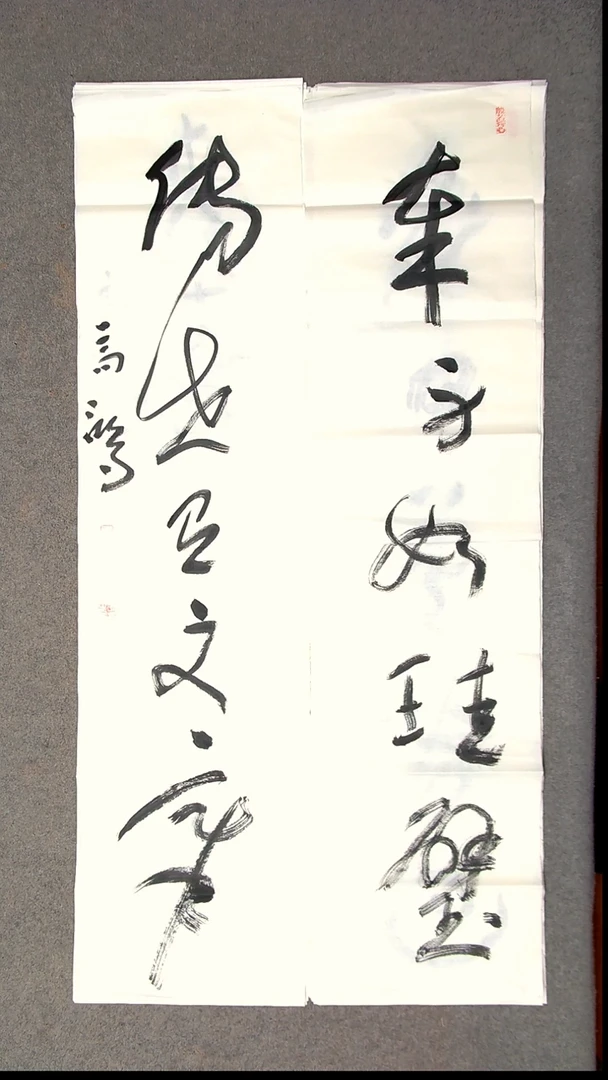 书法王高生 福建漳州 四尺对联