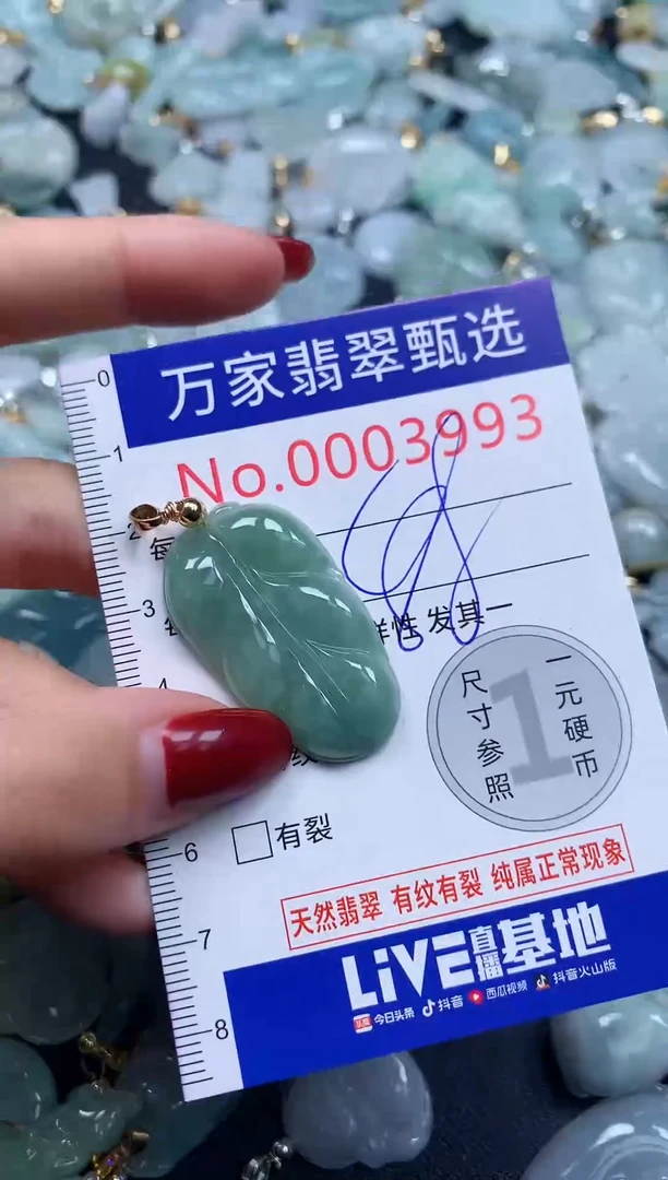 颈饰未镶嵌翡翠3993