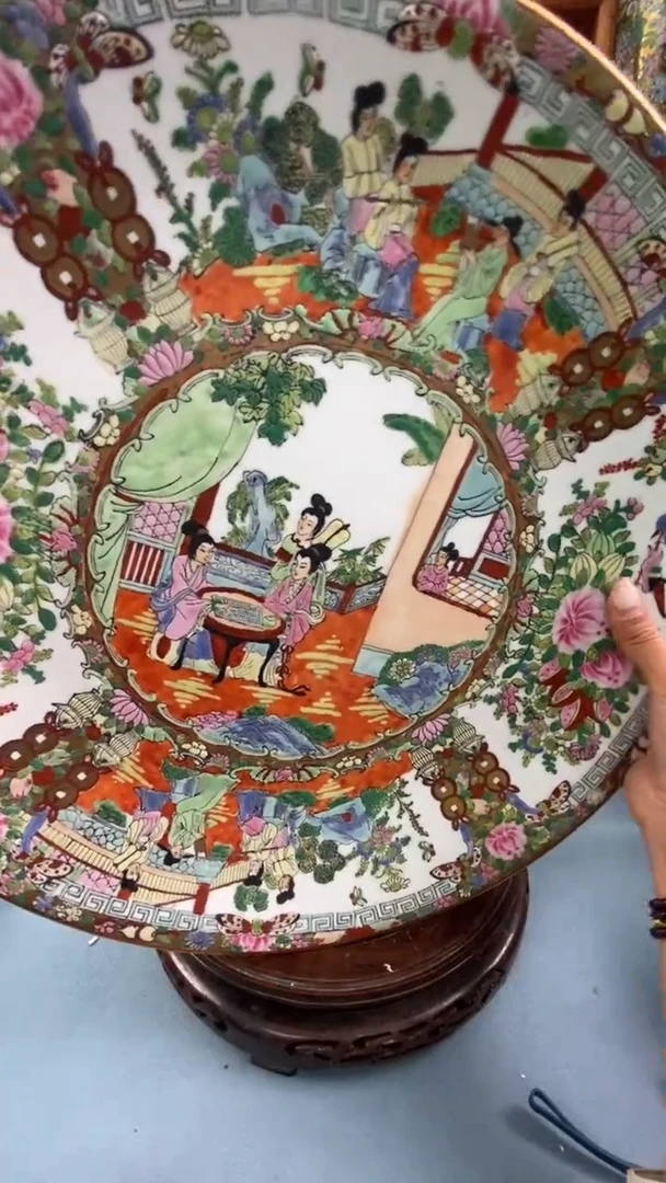 瓷片微瑕慎拍景德镇窑老厂瓷器单件