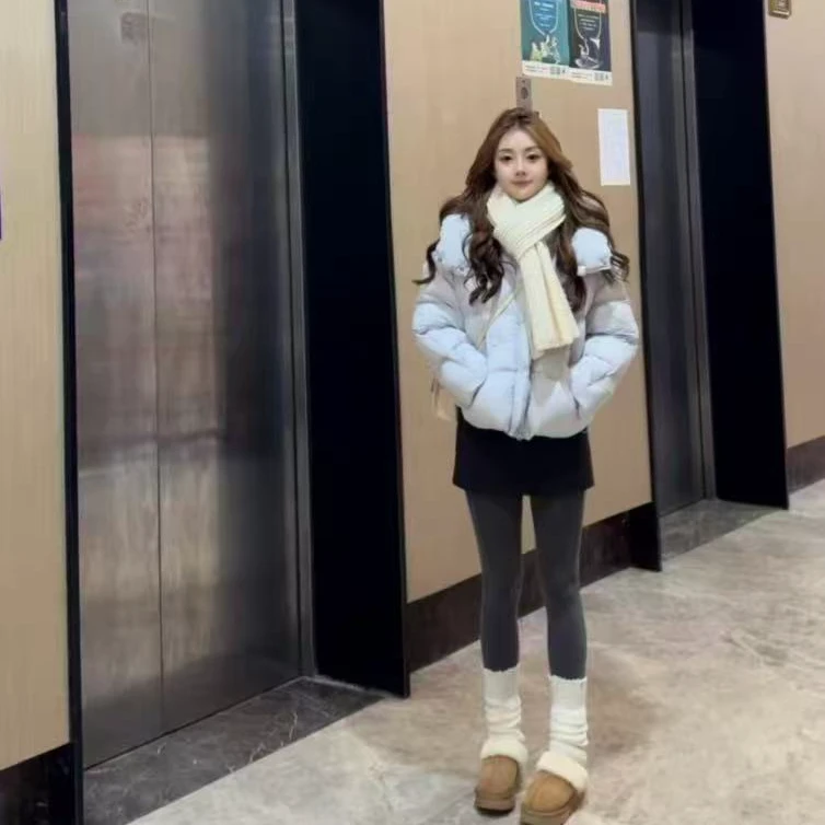 2025冬季云巅暖阳金制多米诺加厚款90白鸭绒防钻绒超高品质羽绒服