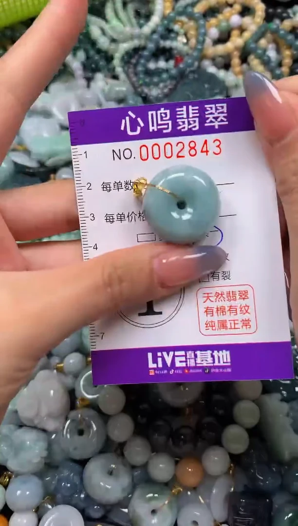 颈饰未镶嵌翡翠闪购002843