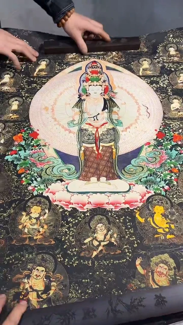 卷轴画卷轴画唐卡闪电闪购商品