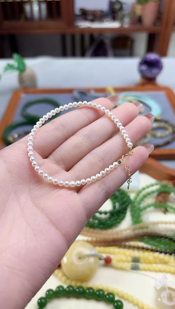 未镶嵌手链淡水珍珠珍珠手链ZD