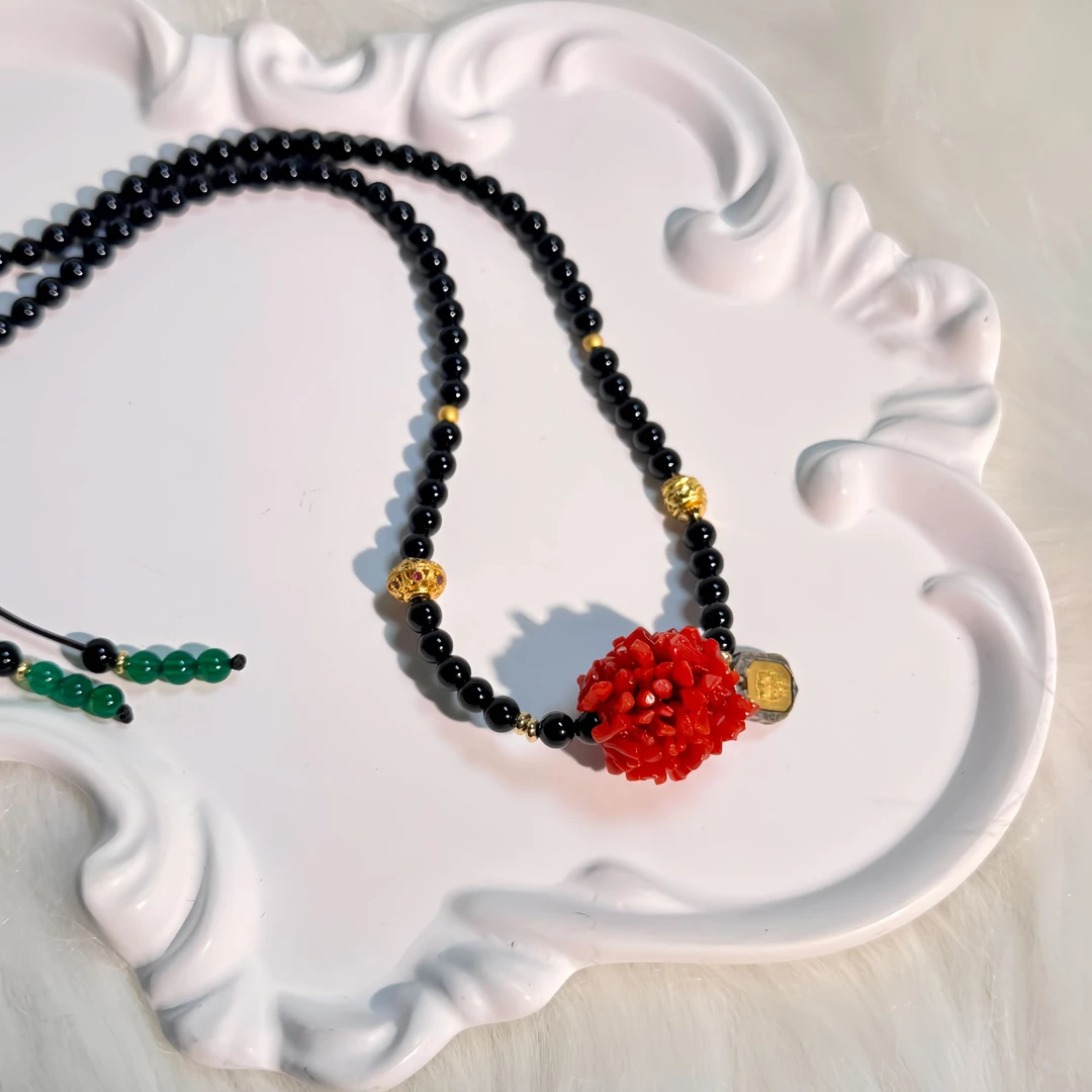 非金属布艺项链 布艺手链【三宝】孤品项链