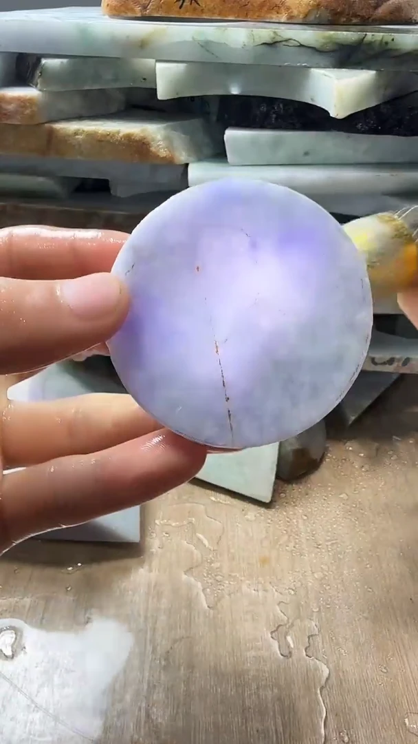 裸石翡翠天然翡翠A货花623