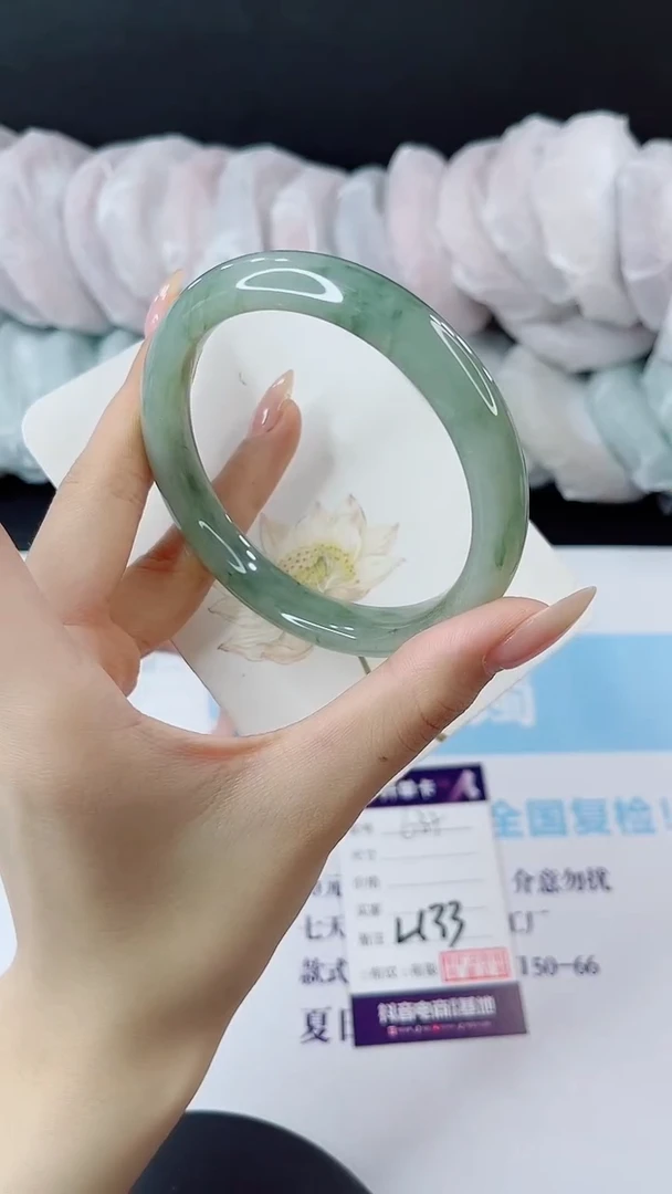 未镶嵌手镯石英质玉多样性发货L133-63