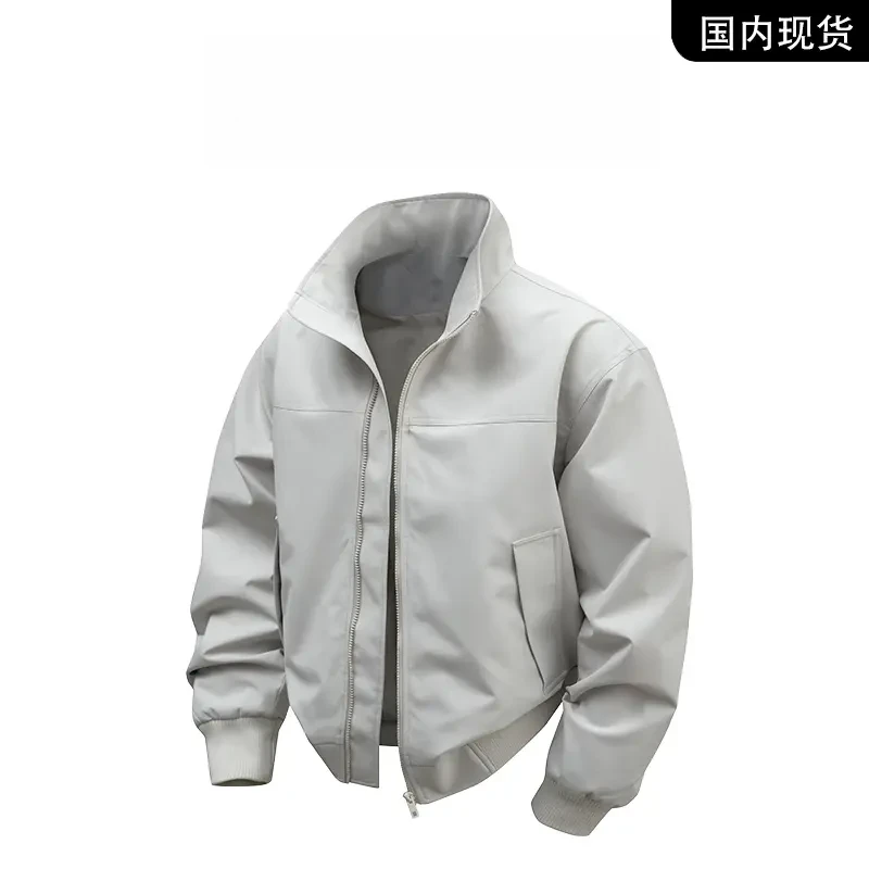 MANVEION【品牌现货撤柜】春秋季新款cleanfit复古夹克外套男士