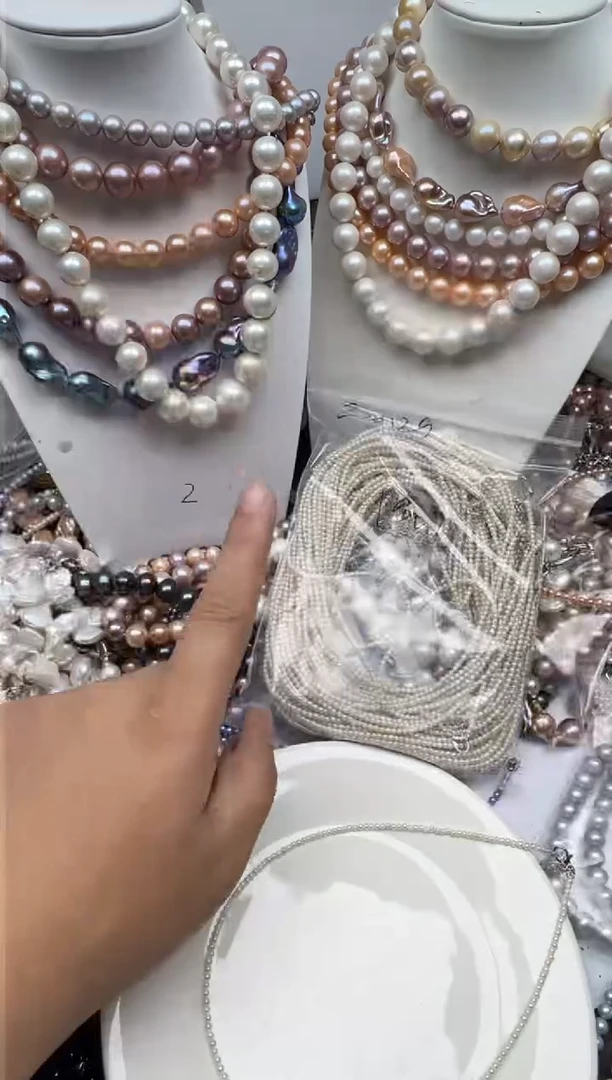 【闪购商品】淡水珍珠颈饰未镶嵌1