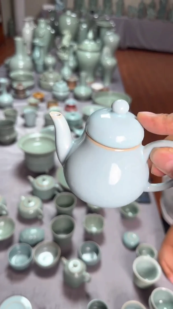 其他舞钢汝瓷 思婷壶