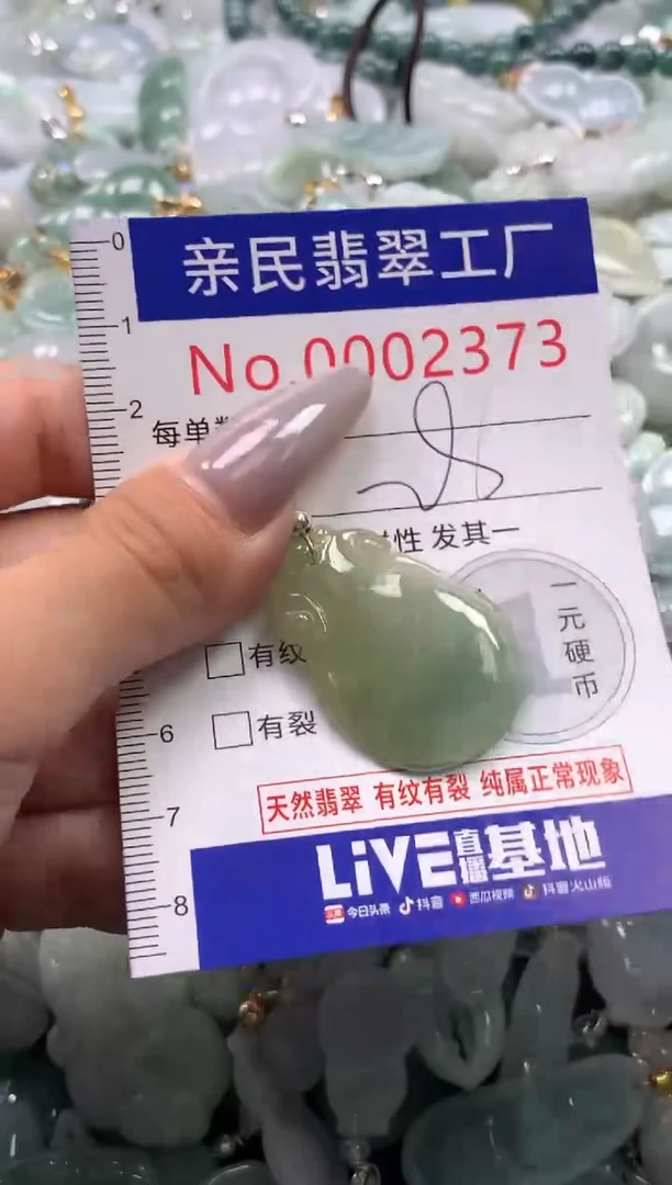 颈饰未镶嵌翡翠2373