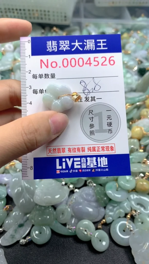 颈饰未镶嵌翡翠4526