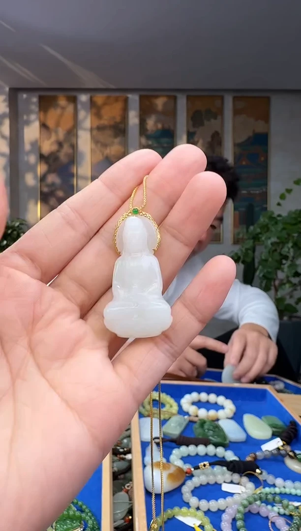 未镶嵌和田玉挂件拍一发一
