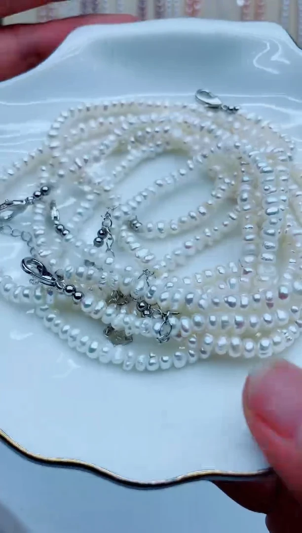淡水珍珠未镶嵌项链项链多样性发其一