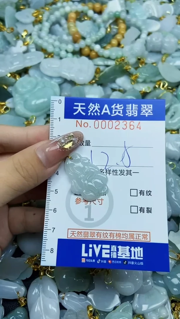 翡翠未镶嵌颈饰天然A货翡翠