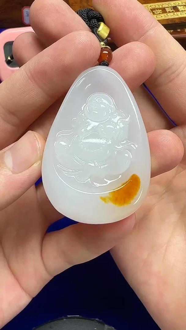 颈饰未镶嵌和田玉安*1