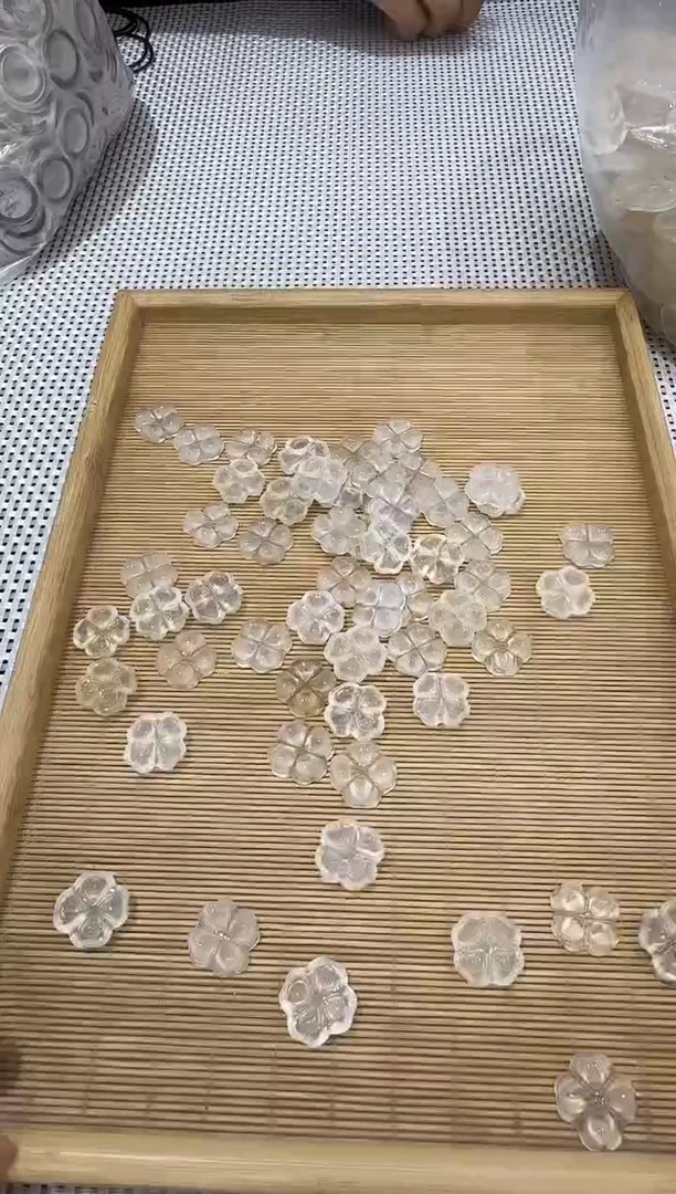 玛瑙/玉髓颈饰未镶嵌玛瑙四叶草多样性发其一