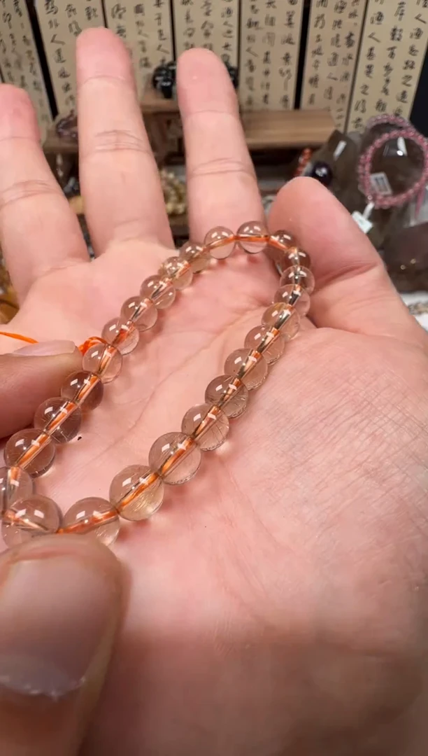 未镶嵌手串水晶SJ-145维纳斯金发晶