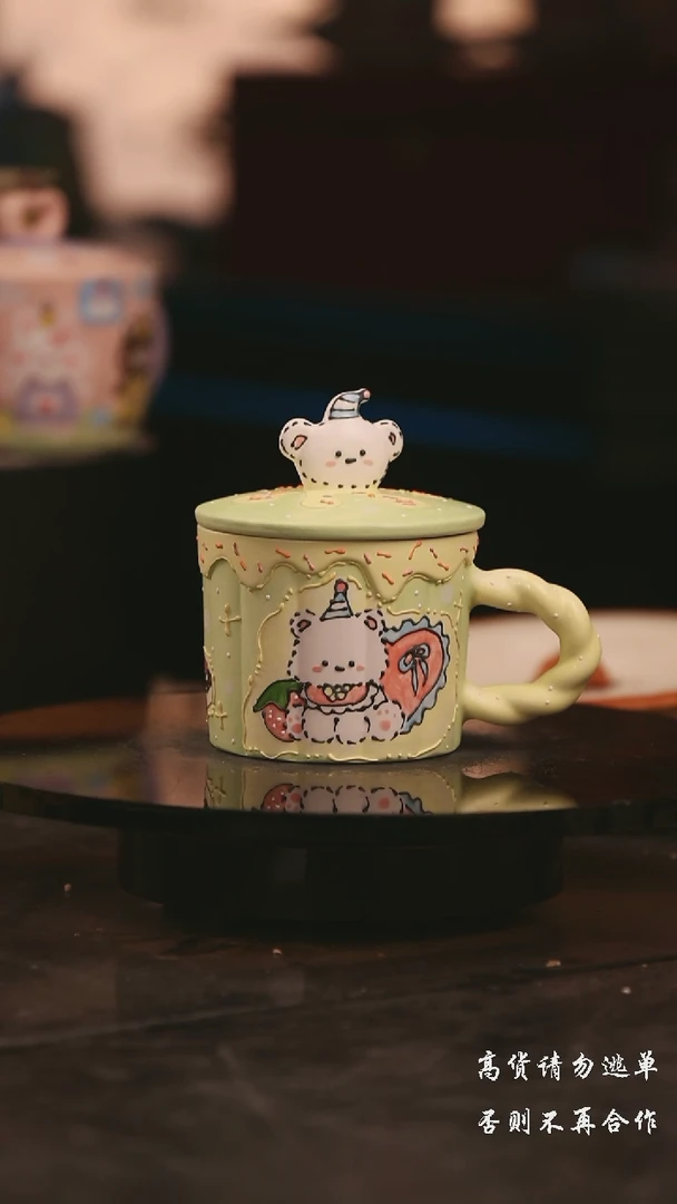 陶瓷景德镇可爱设计师款陶瓷