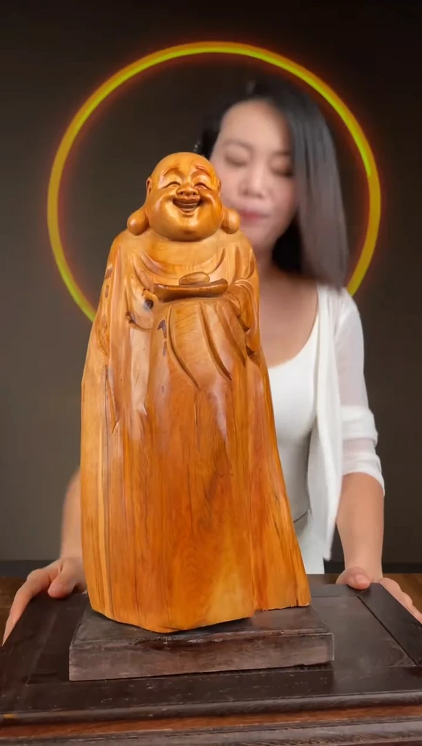 柏木（崖柏）手工摆件,先抢先得! 编号:55