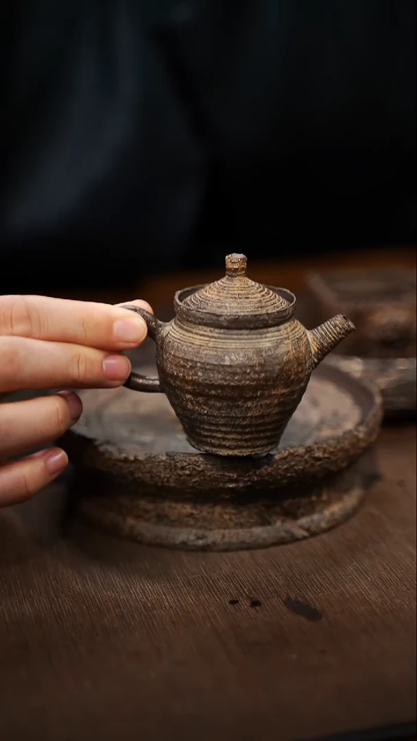 全手工制作  南蛮后手壶