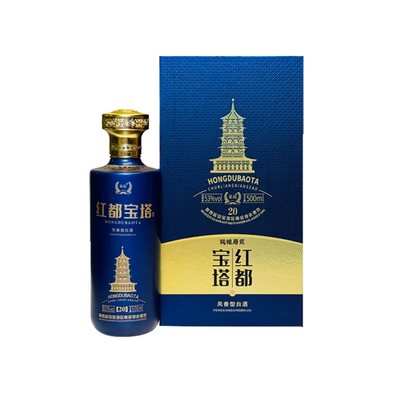 窖藏10年纯粮白酒53度一箱6瓶折后价