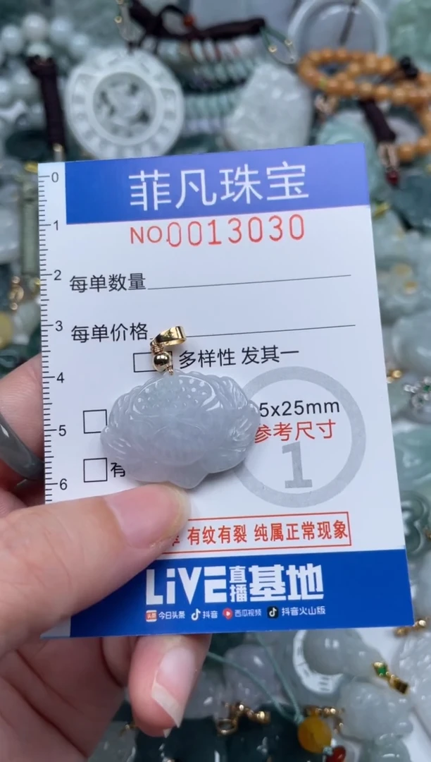 颈饰未镶嵌翡翠13030