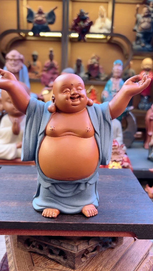 紫砂茶宠器闵茶宠摆件