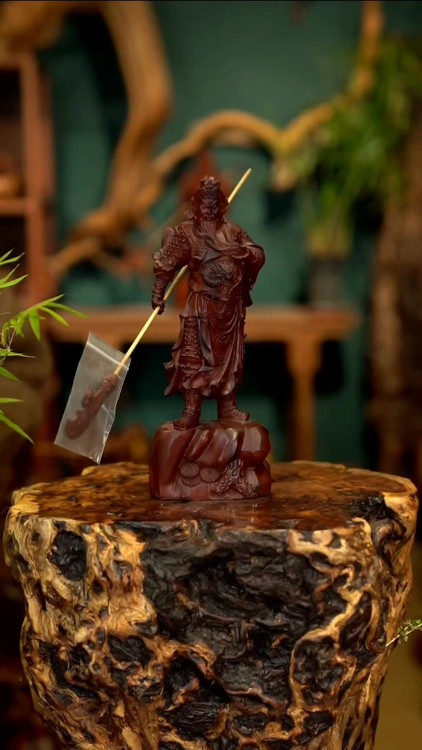 木雷击枣木关公