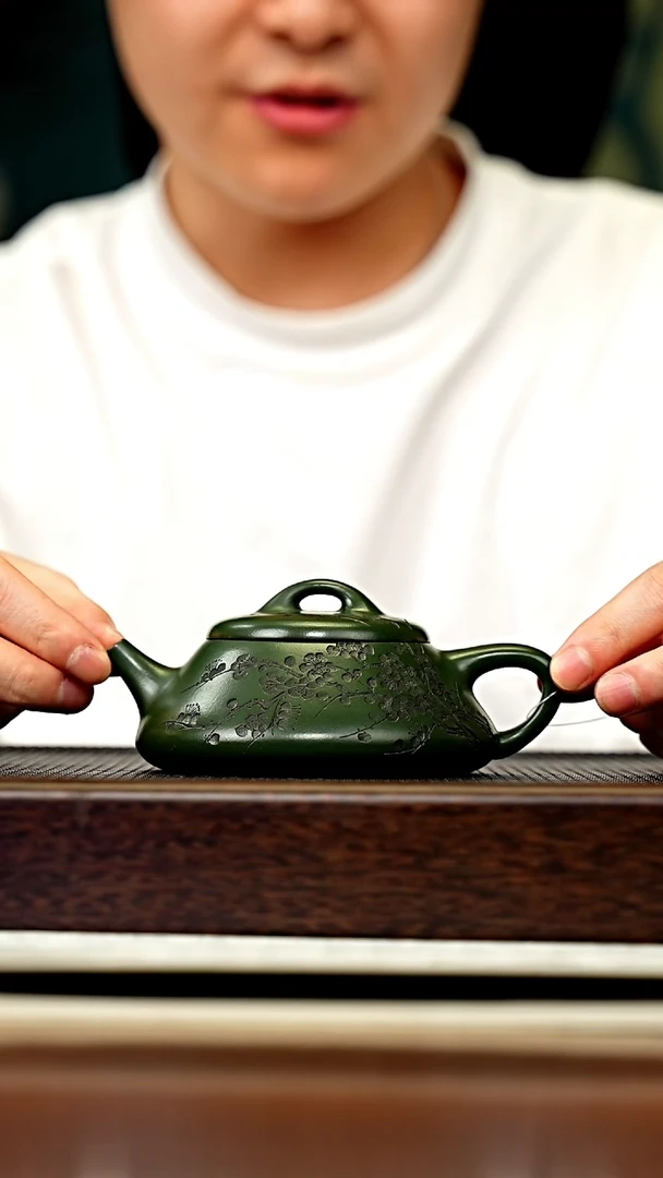 茶壶紫砂宜兴原矿 手工 紫砂壶容量200CC