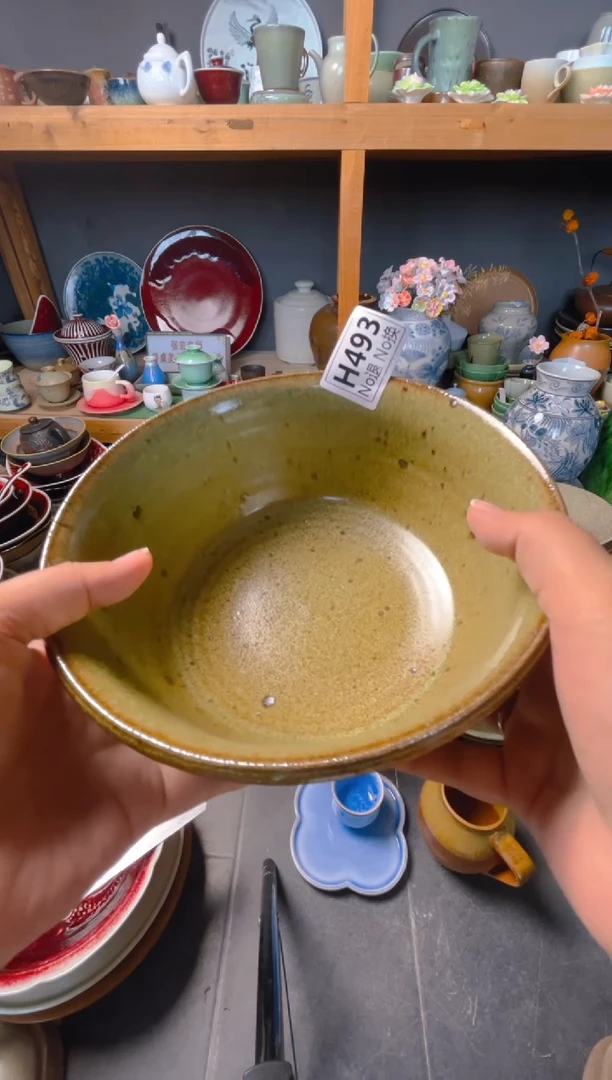 瓷片K****?h493微瑕陶泥钵