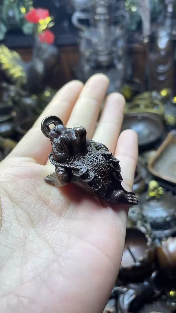 闪购链接，点击下单，有运费险，铜摆件