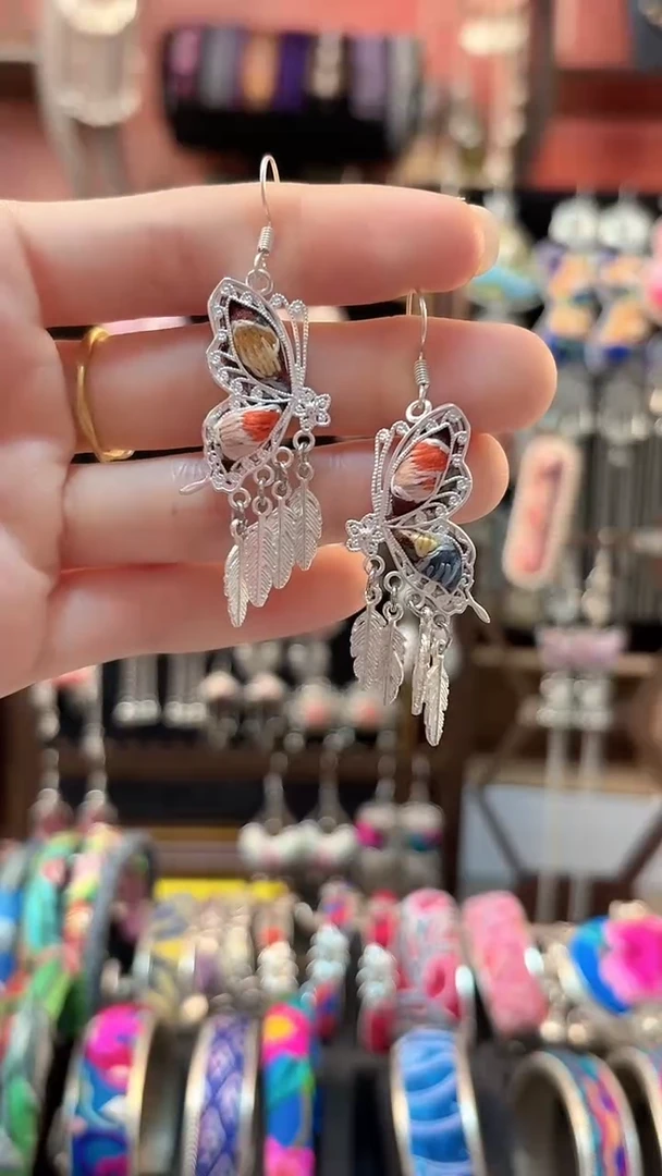 织绣 云织谣民族风精美饰品  214