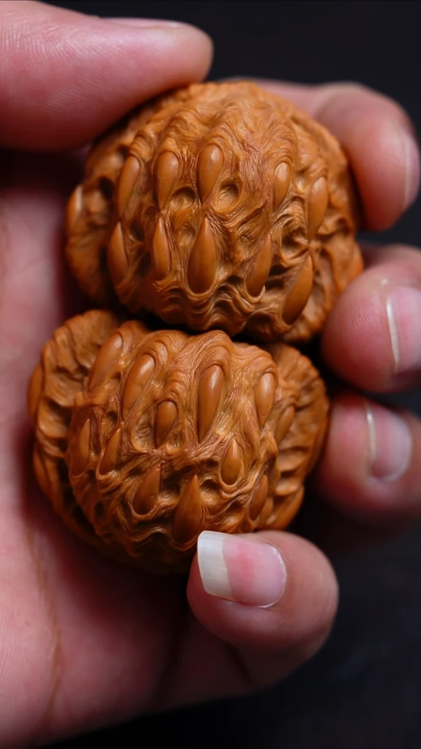 橄榄核手串/手链核桃雕刻吞噬
