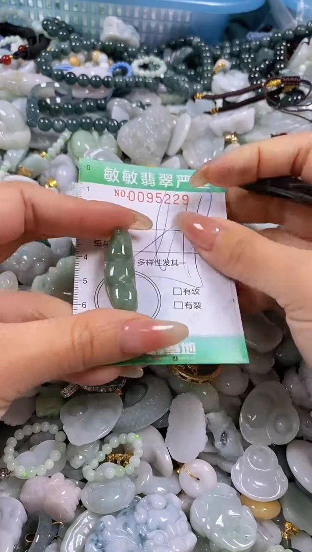 【闪购商品】翡翠颈饰未镶嵌闪购0095229多样性发其一