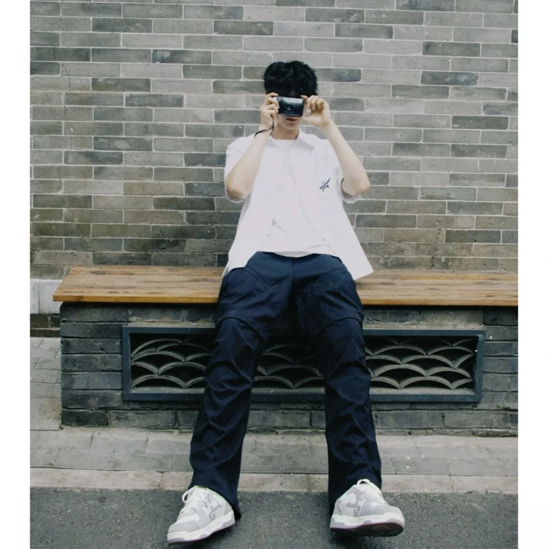 【胜华严选】城市运动立体剪裁-战术弯刀裤2671