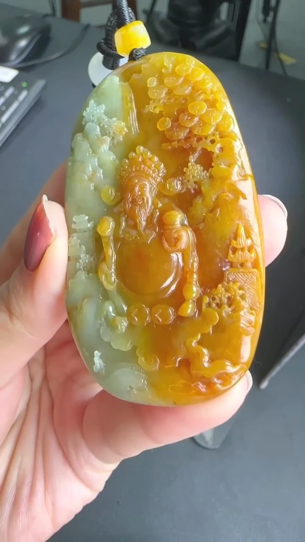 吊坠(不含链)未镶嵌翡翠JJD1223182多样性发一
