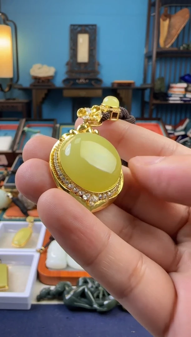 和田玉未镶嵌颈饰111111111111