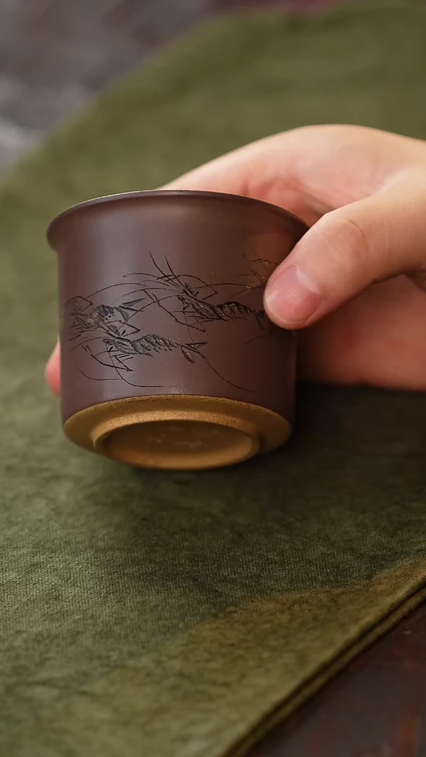 茶杯紫砂福利紫砂金刚经