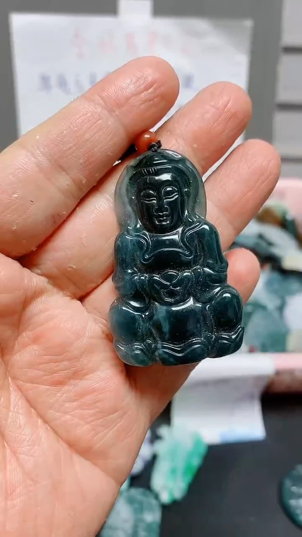 【闪购商品】翡翠颈饰未镶嵌天然翡翠A货