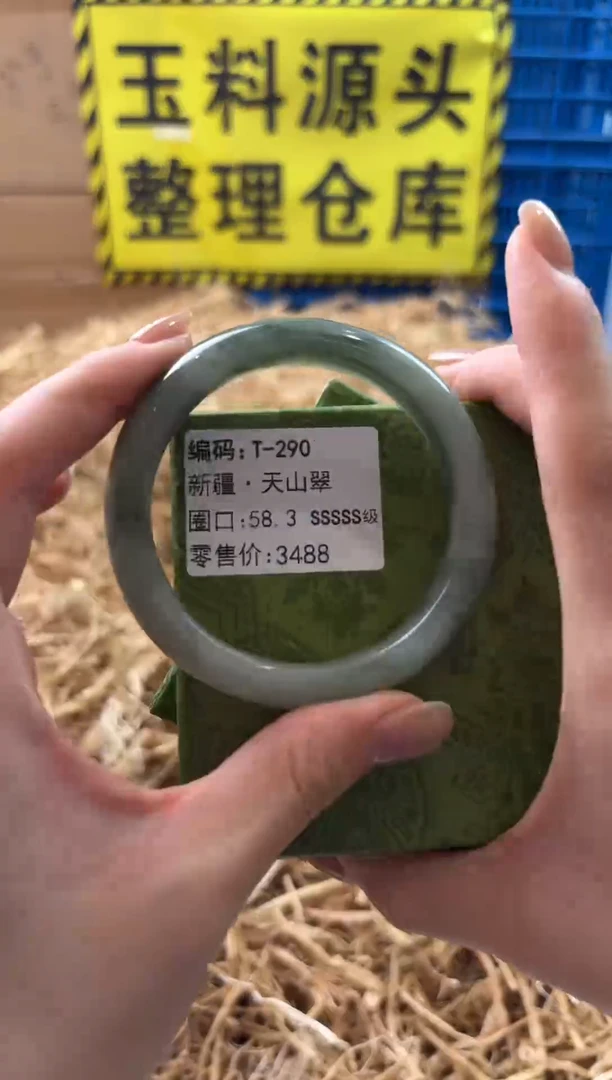 未镶嵌手镯石英质玉T-290