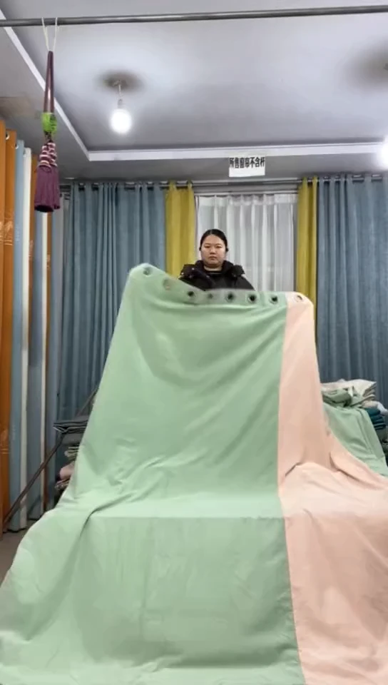 布成品窗帘     5*2.65