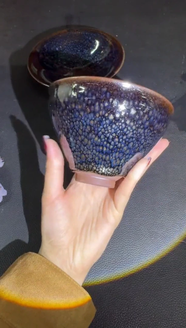 【闪购商品】茶盏建盏故事何定欣鹧鸪斑点茶88