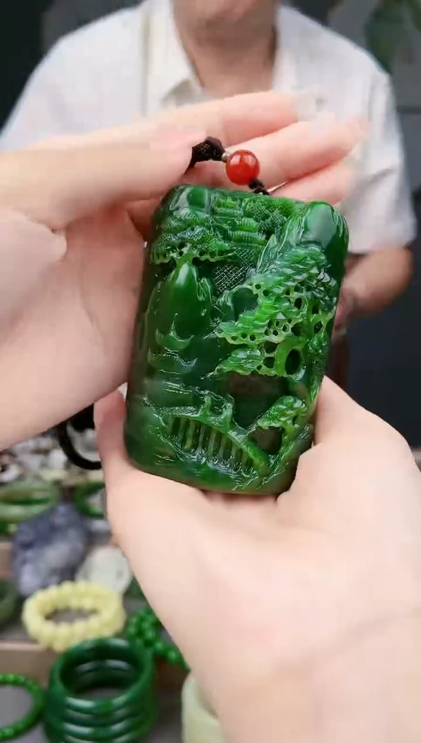 和田玉未镶嵌颈饰多样性发货拍一单发一个