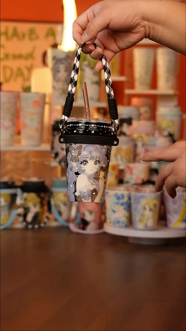 (玉泥）景德镇手工手绘文创陶瓷杯