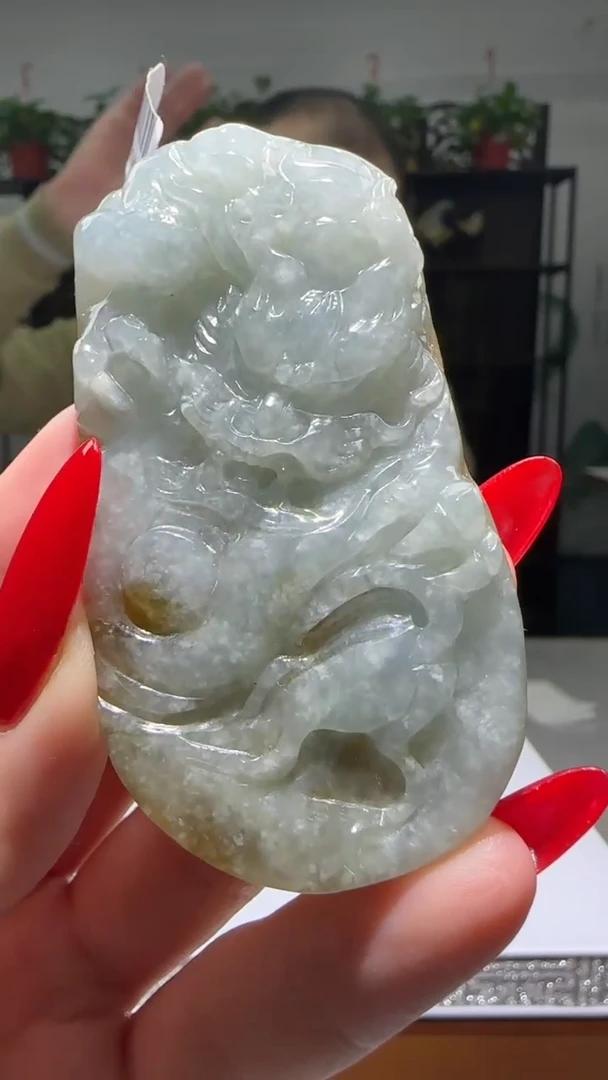 【闪购商品】翡翠颈饰未镶嵌天然翡翠A货吊坠