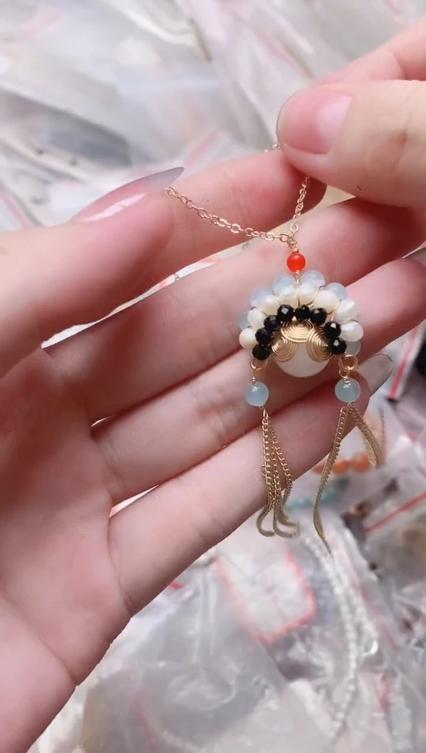 海蓝宝石颈饰未镶嵌多样性发拍一发一