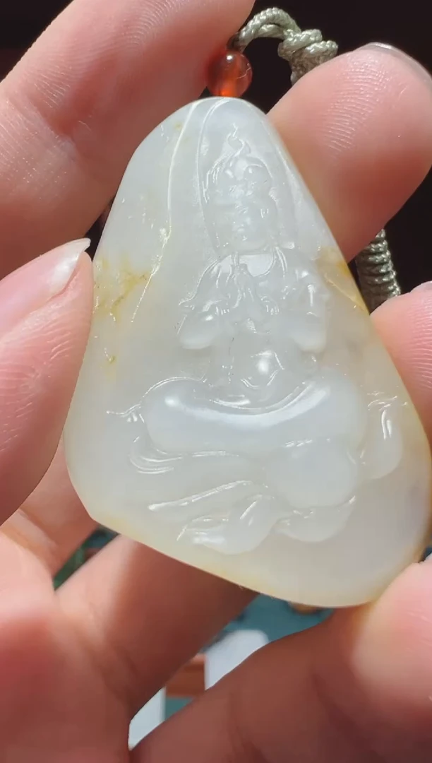 【闪购商品】和田玉吊坠(不含链)未镶嵌1