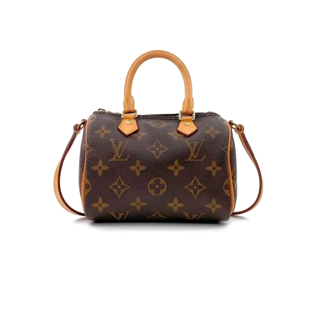 95新 LouisVuitton/路易威登 【陈思斯专属】speedy nano单肩包