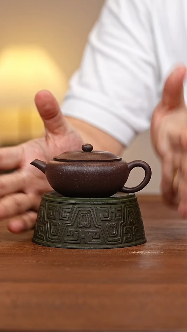 茶壶紫砂明式钵盂天青泥WG