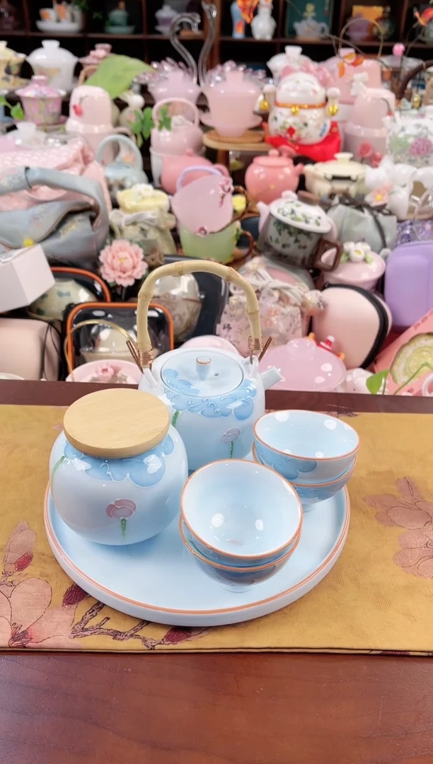 【闪购商品】瓷片茶具：库存仅剩1件